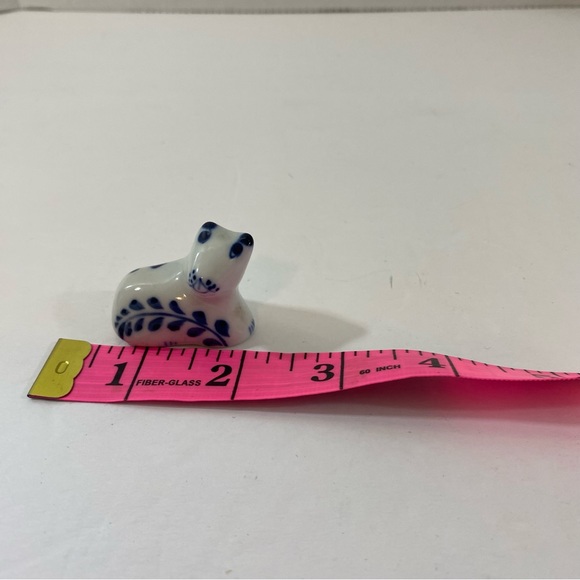 Lot of delft blue figures including rare bottle stopper. - Picture 12 of 15